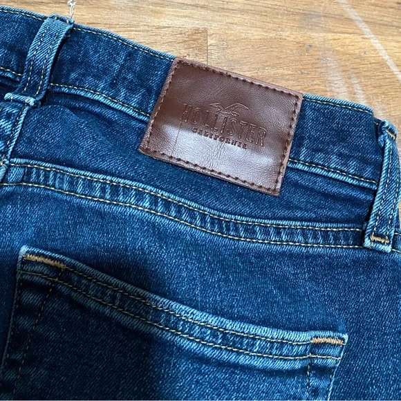 Hollister Epic Flex jeans Slim Straight size 29x32 dark blue wash - Picture 4 of 7